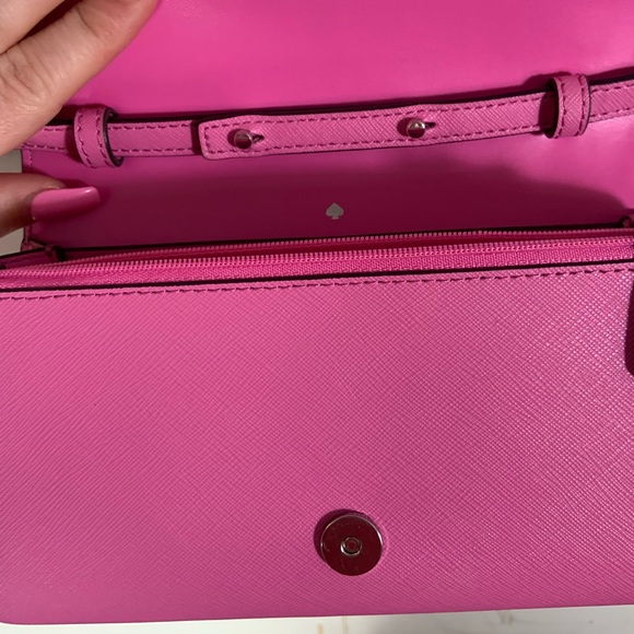 Kate Spade pink cross body purse - Picture 4 of 4